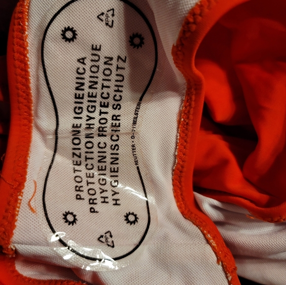 NWT VINTAGE RETRO PINUP HIGH WAISTED RUCHED HALTER FLATTERS EVERYONE BIKINI. XL - Picture 8 of 10